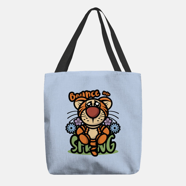 Bounce Into Spring-None-Basic Tote-Bag-jrberger