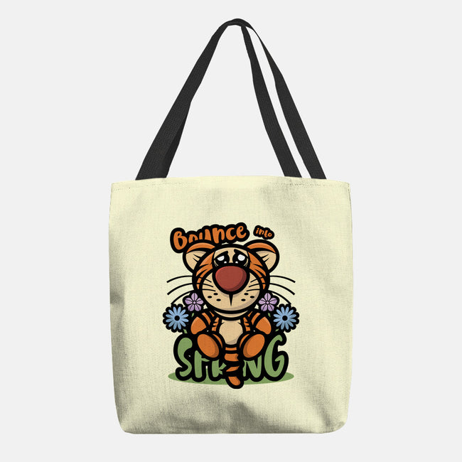 Bounce Into Spring-None-Basic Tote-Bag-jrberger