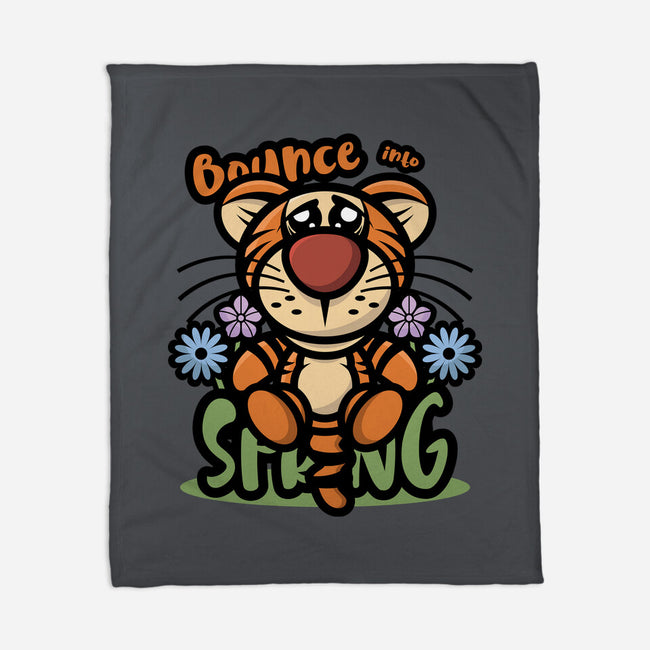 Bounce Into Spring-None-Fleece-Blanket-jrberger