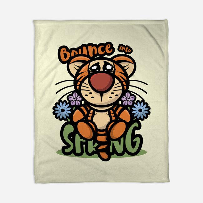 Bounce Into Spring-None-Fleece-Blanket-jrberger