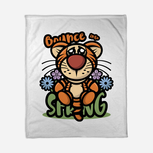 Bounce Into Spring-None-Fleece-Blanket-jrberger