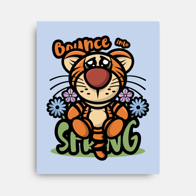 Bounce Into Spring-None-Stretched-Canvas-jrberger