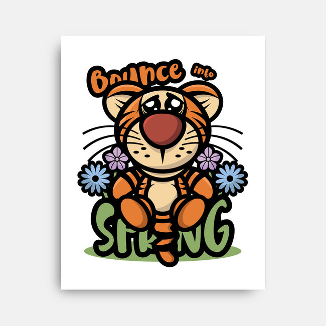 Bounce Into Spring-None-Stretched-Canvas-jrberger