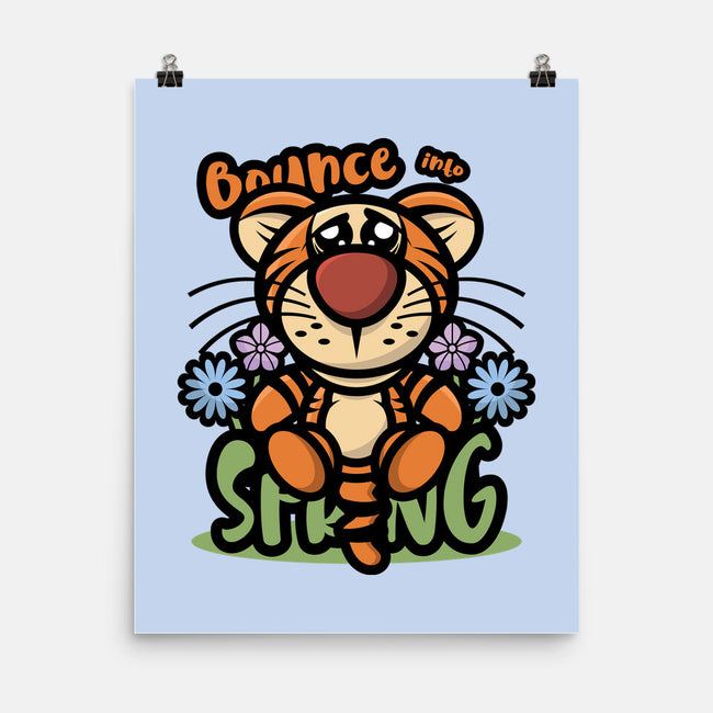 Bounce Into Spring-None-Matte-Poster-jrberger