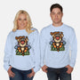 Bounce Into Spring-Unisex-Crew Neck-Sweatshirt-jrberger