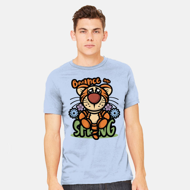 Bounce Into Spring-Mens-Heavyweight-Tee-jrberger