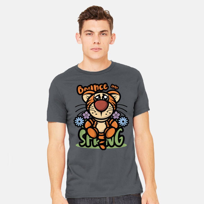 Bounce Into Spring-Mens-Heavyweight-Tee-jrberger