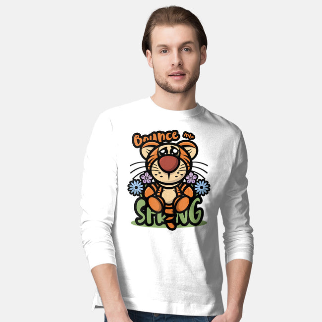 Bounce Into Spring-Mens-Long Sleeved-Tee-jrberger