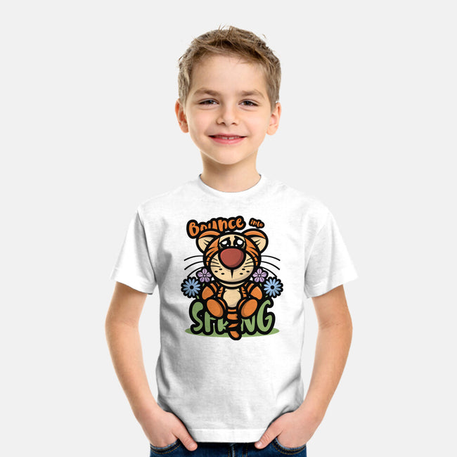 Bounce Into Spring-Youth-Basic-Tee-jrberger