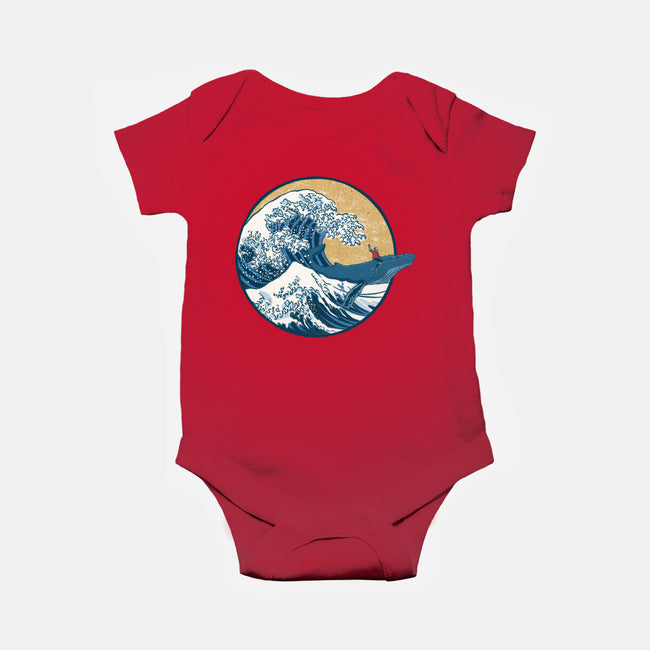 Great Wave Great Beast-Baby-Basic-Onesie-SeamusAran