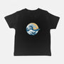 Great Wave Great Beast-Baby-Basic-Tee-SeamusAran