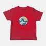 Great Wave Great Beast-Baby-Basic-Tee-SeamusAran