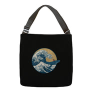 Great Wave Great Beast-None-Adjustable Tote-Bag-SeamusAran