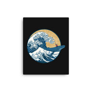 Great Wave Great Beast-None-Stretched-Canvas-SeamusAran