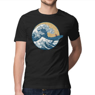 Great Wave Great Beast-Mens-Premium-Tee-SeamusAran