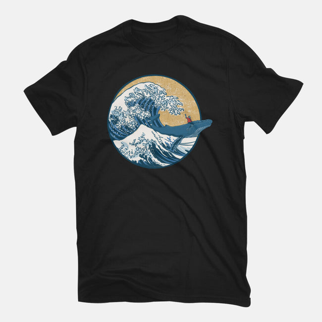 Great Wave Great Beast-Mens-Basic-Tee-SeamusAran