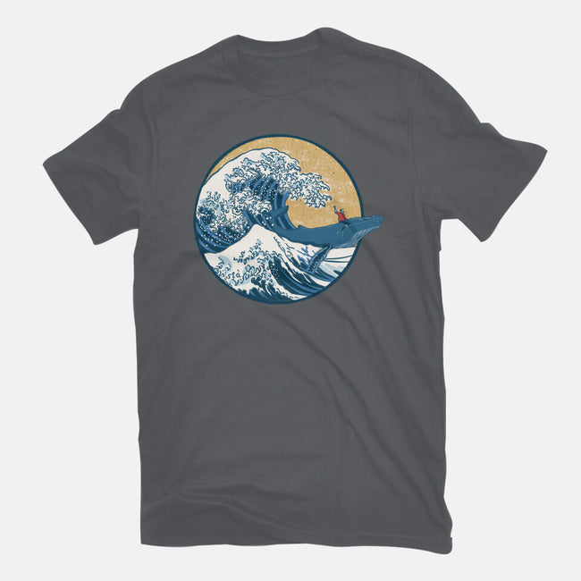 Great Wave Great Beast-Mens-Basic-Tee-SeamusAran