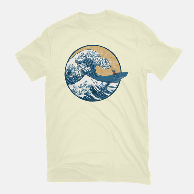 Great Wave Great Beast-Mens-Basic-Tee-SeamusAran