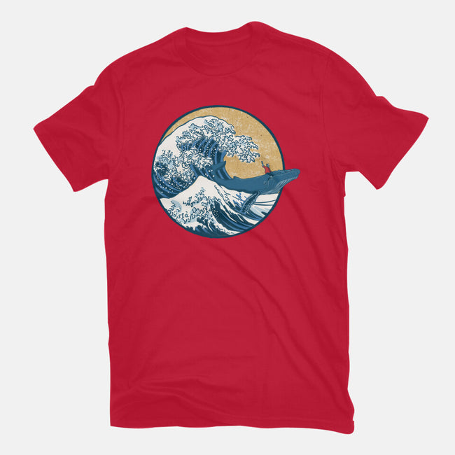 Great Wave Great Beast-Mens-Basic-Tee-SeamusAran