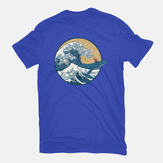 Great Wave Great Beast-Mens-Basic-Tee-SeamusAran