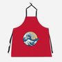 Great Wave Great Beast-Unisex-Kitchen-Apron-SeamusAran