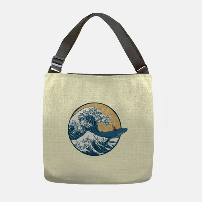 Great Wave Great Beast-None-Adjustable Tote-Bag-SeamusAran