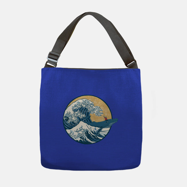 Great Wave Great Beast-None-Adjustable Tote-Bag-SeamusAran