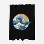 Great Wave Great Beast-None-Polyester-Shower Curtain-SeamusAran