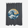 Great Wave Great Beast-None-Polyester-Shower Curtain-SeamusAran