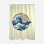 Great Wave Great Beast-None-Polyester-Shower Curtain-SeamusAran