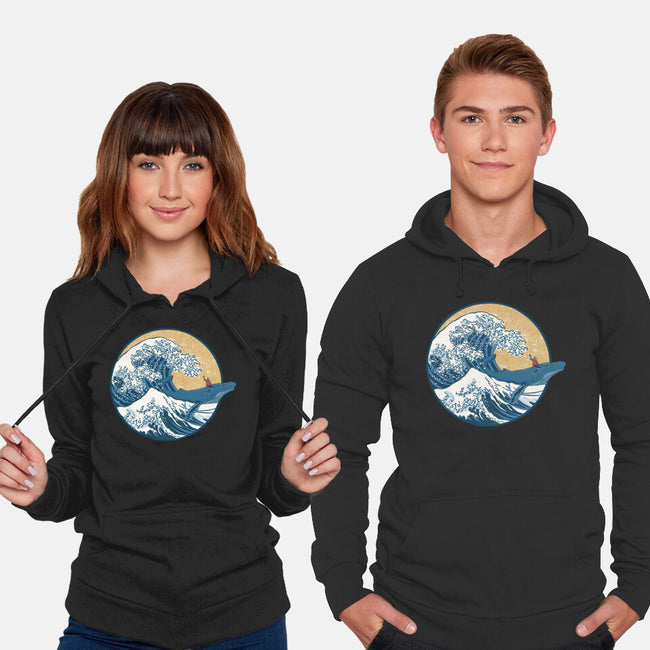 Great Wave Great Beast-Unisex-Pullover-Sweatshirt-SeamusAran