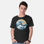 Great Wave Great Beast-Mens-Basic-Tee-SeamusAran
