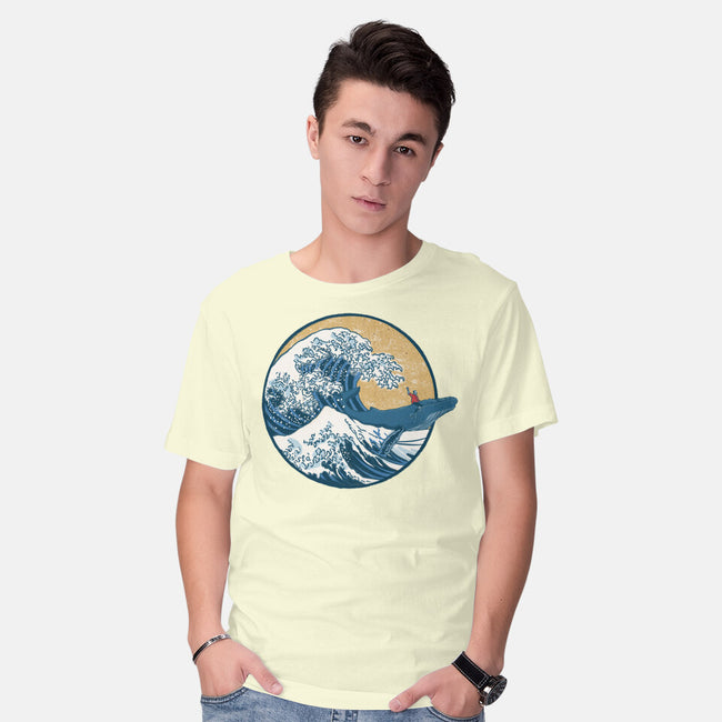 Great Wave Great Beast-Mens-Basic-Tee-SeamusAran
