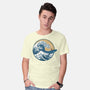 Great Wave Great Beast-Mens-Basic-Tee-SeamusAran