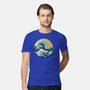 Great Wave Great Beast-Mens-Premium-Tee-SeamusAran