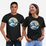 Great Wave Great Beast-Unisex-Basic-Tee-SeamusAran