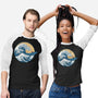 Great Wave Great Beast-Unisex-Baseball-Tee-SeamusAran