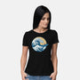 Great Wave Great Beast-Womens-Basic-Tee-SeamusAran