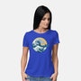 Great Wave Great Beast-Womens-Basic-Tee-SeamusAran