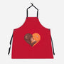 Punch Needs Cuddles-Unisex-Kitchen-Apron-zybbhorn