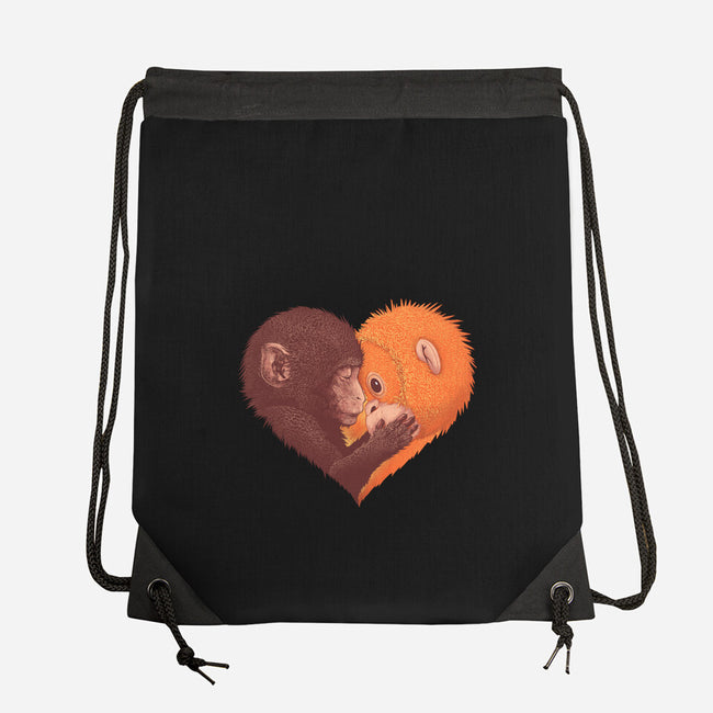 Punch Needs Cuddles-None-Drawstring-Bag-zybbhorn