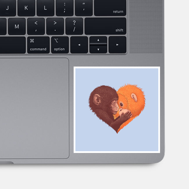 Punch Needs Cuddles-None-Glossy-Sticker-zybbhorn