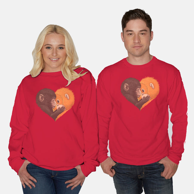 Punch Needs Cuddles-Unisex-Crew Neck-Sweatshirt-zybbhorn