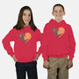 Punch Needs Cuddles-Youth-Pullover-Sweatshirt-zybbhorn
