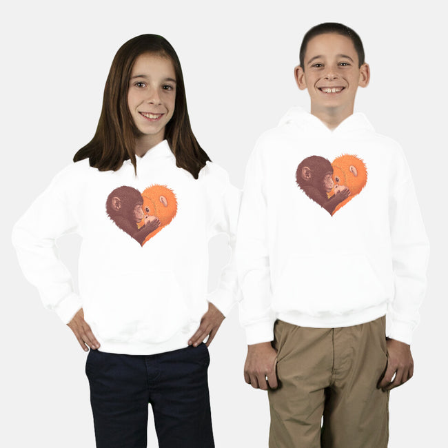 Punch Needs Cuddles-Youth-Pullover-Sweatshirt-zybbhorn