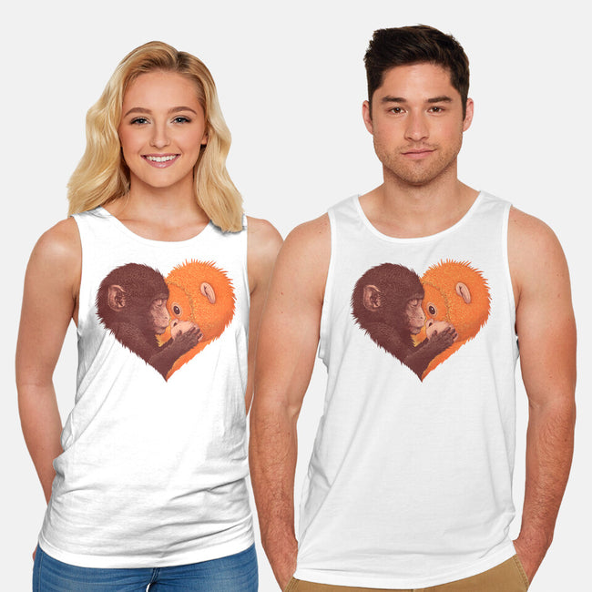 Punch Needs Cuddles-Unisex-Basic-Tank-zybbhorn