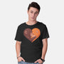 Punch Needs Cuddles-Mens-Basic-Tee-zybbhorn