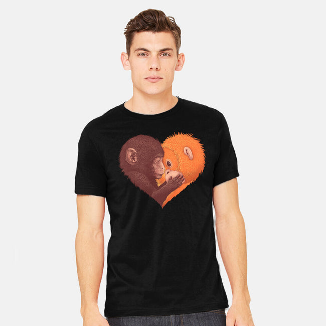 Punch Needs Cuddles-Mens-Heavyweight-Tee-zybbhorn