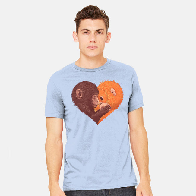 Punch Needs Cuddles-Mens-Heavyweight-Tee-zybbhorn