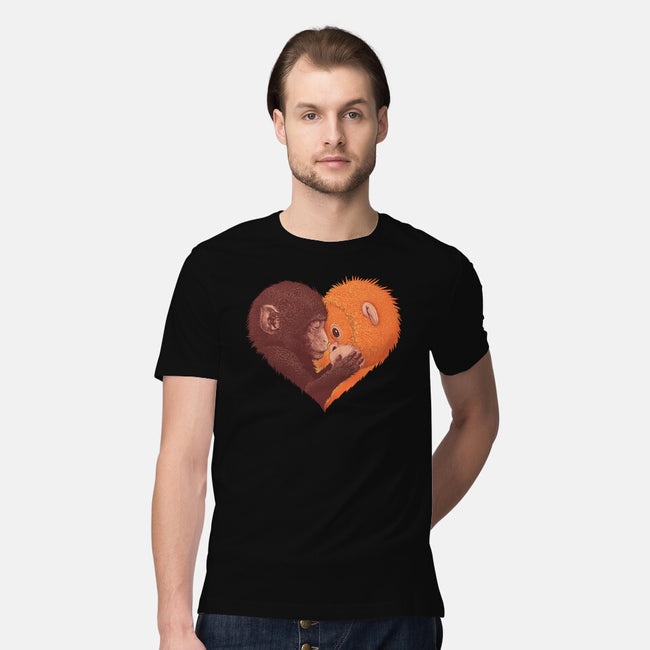 Punch Needs Cuddles-Mens-Premium-Tee-zybbhorn